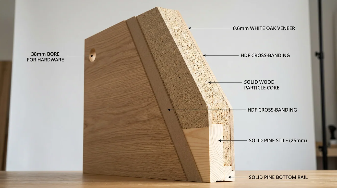 Solid Wood vs. Hollow-Core vs. Solid-Core Doors