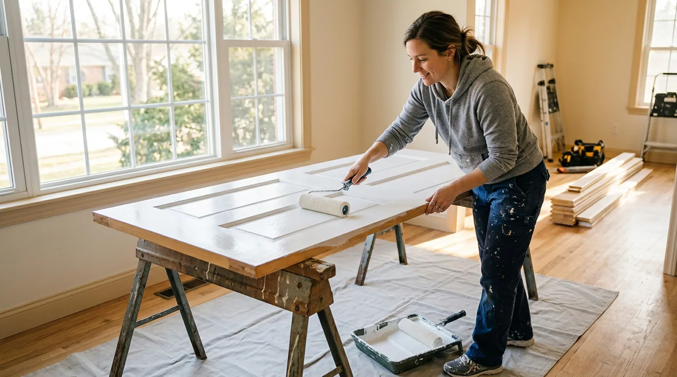 How to Paint Interior Doors for a Smooth, Professional Finish