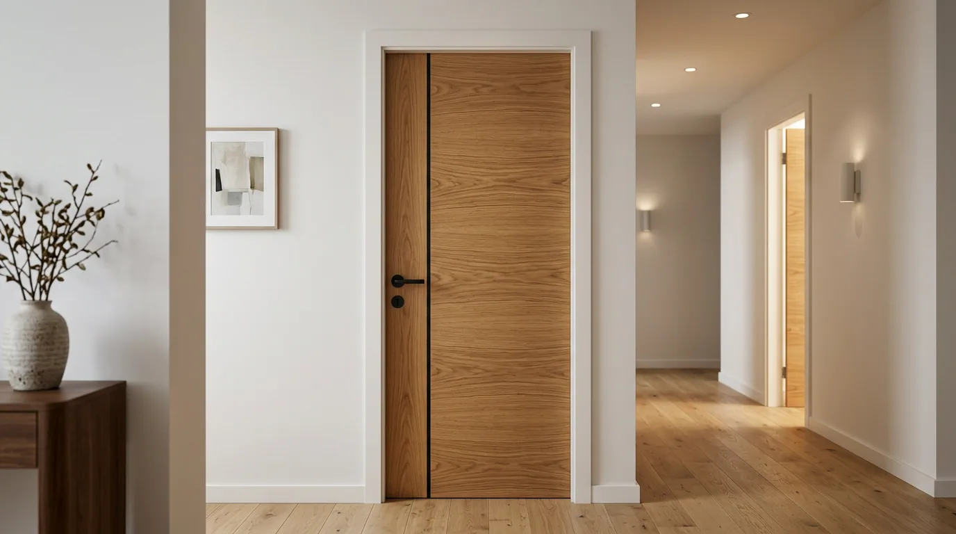 Natural Wood Veneer Doors