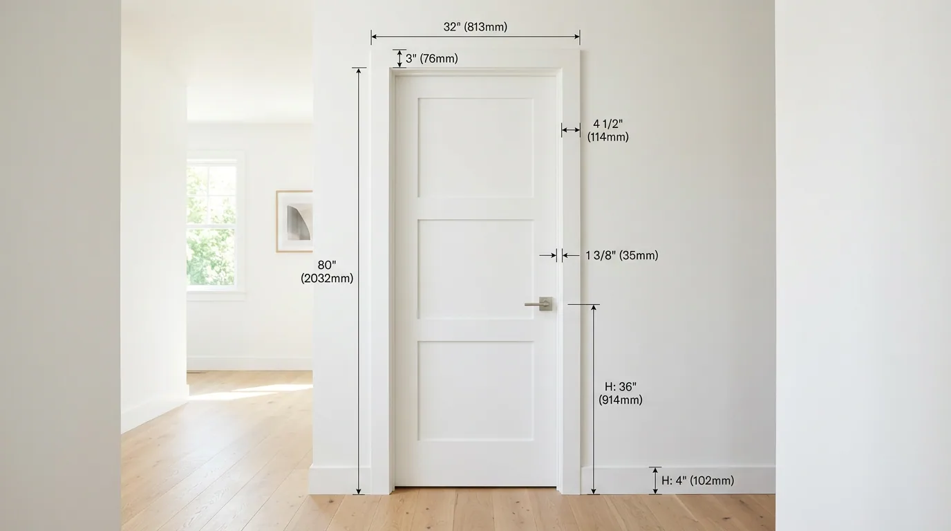 Interior Door Sizes: Standard Dimensions and Custom Options