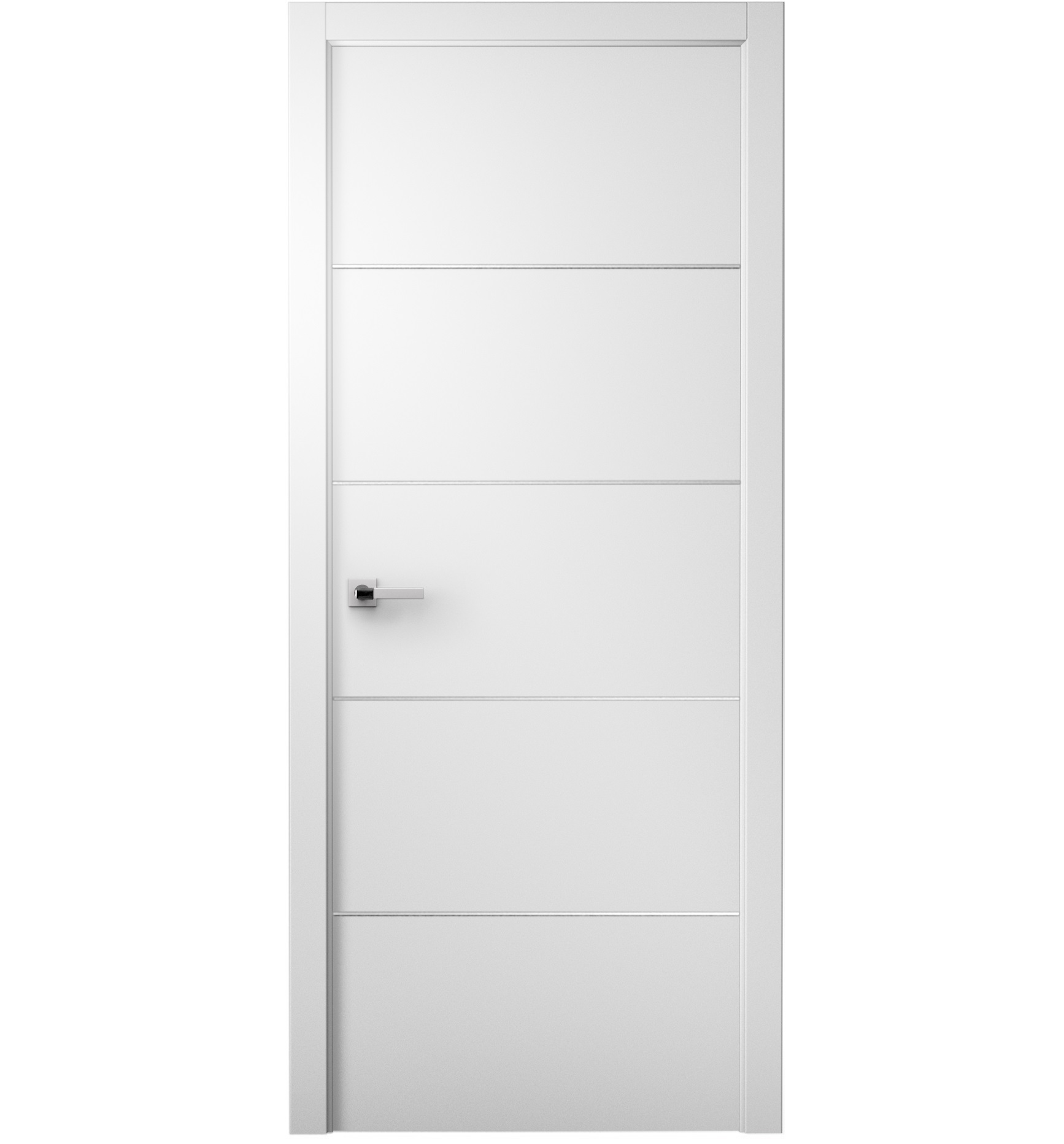Destino Flush Door Slab with Grooves